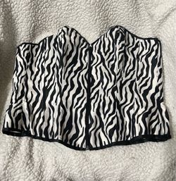 Zebra Corset