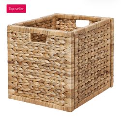 IKEA LABBSAL Water Hyacinth Storage Basket set of two