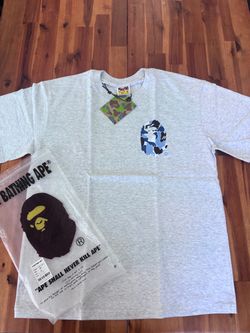 A Bathing Ape BAPE Camo Logo T-Shirt