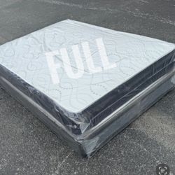 NEW Mattress Full Size With Box Spring // Offer  🚚