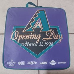 ARIZONA DIAMONDBACKS OPENING DAY 1998 SEAT CUSHION