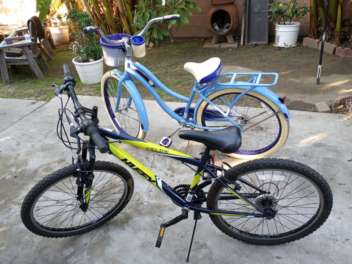 Beach And Mountain Bikes