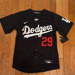 Black Los Angeles dodgers skubal jersey