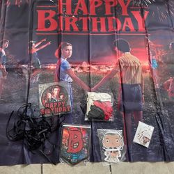Happy Birthday Package Stranger Things 
