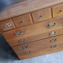 Antique Ethan Allen Dresser 