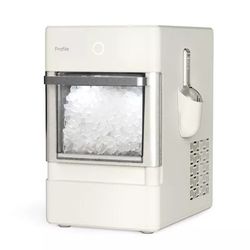 GE Appliances Opal Nugget Ice Maker - Hearth & Hand™ with Magnolia: Stainless Steel, Countertop, 34 lbs Daily Production