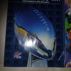 Super Bowl Official Game Programs For Sale
