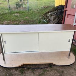 Vintage Mid Century Modern Credenza 