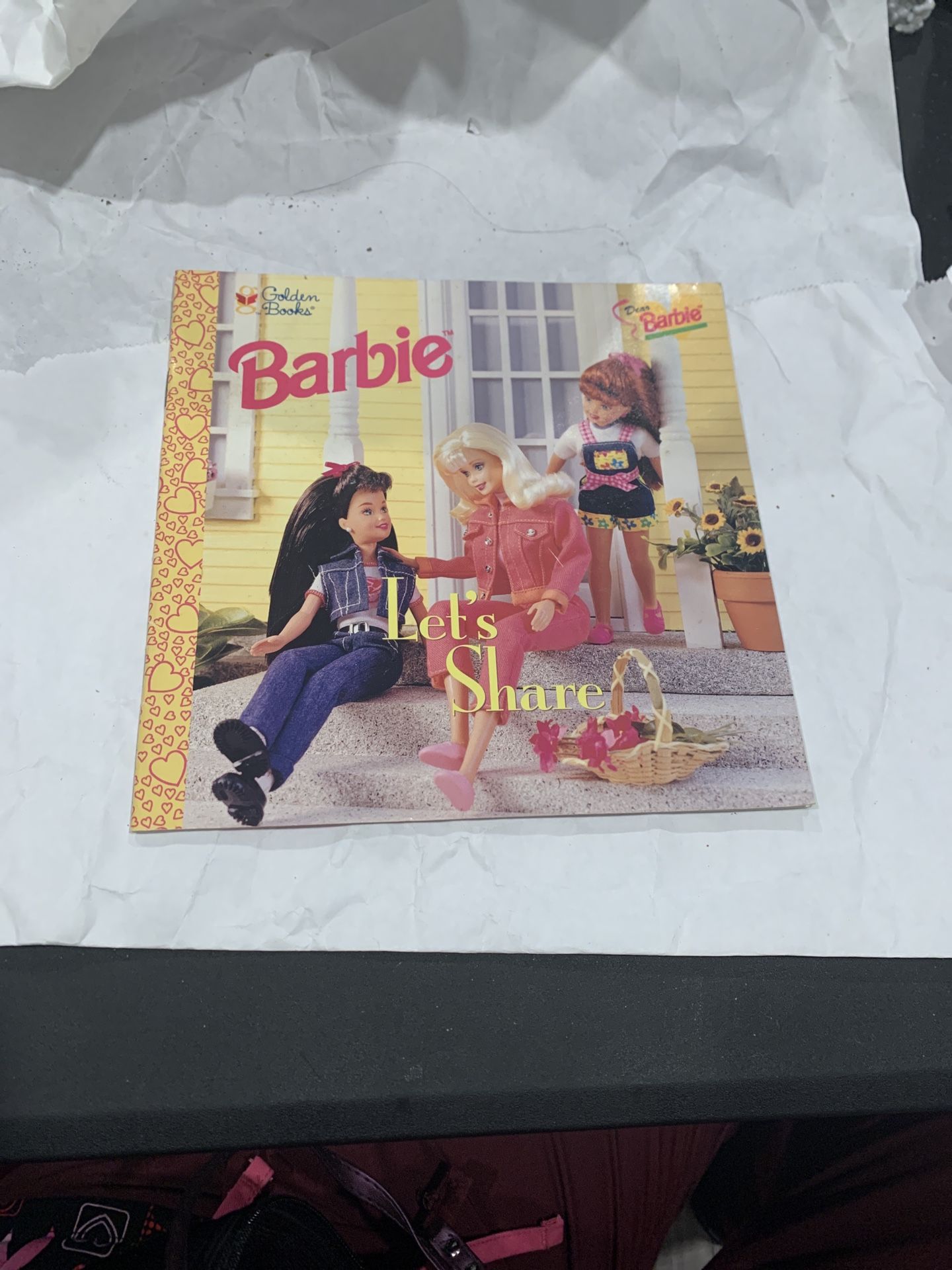 BARBIE LET’S SHARE PAPERBACK BOOK