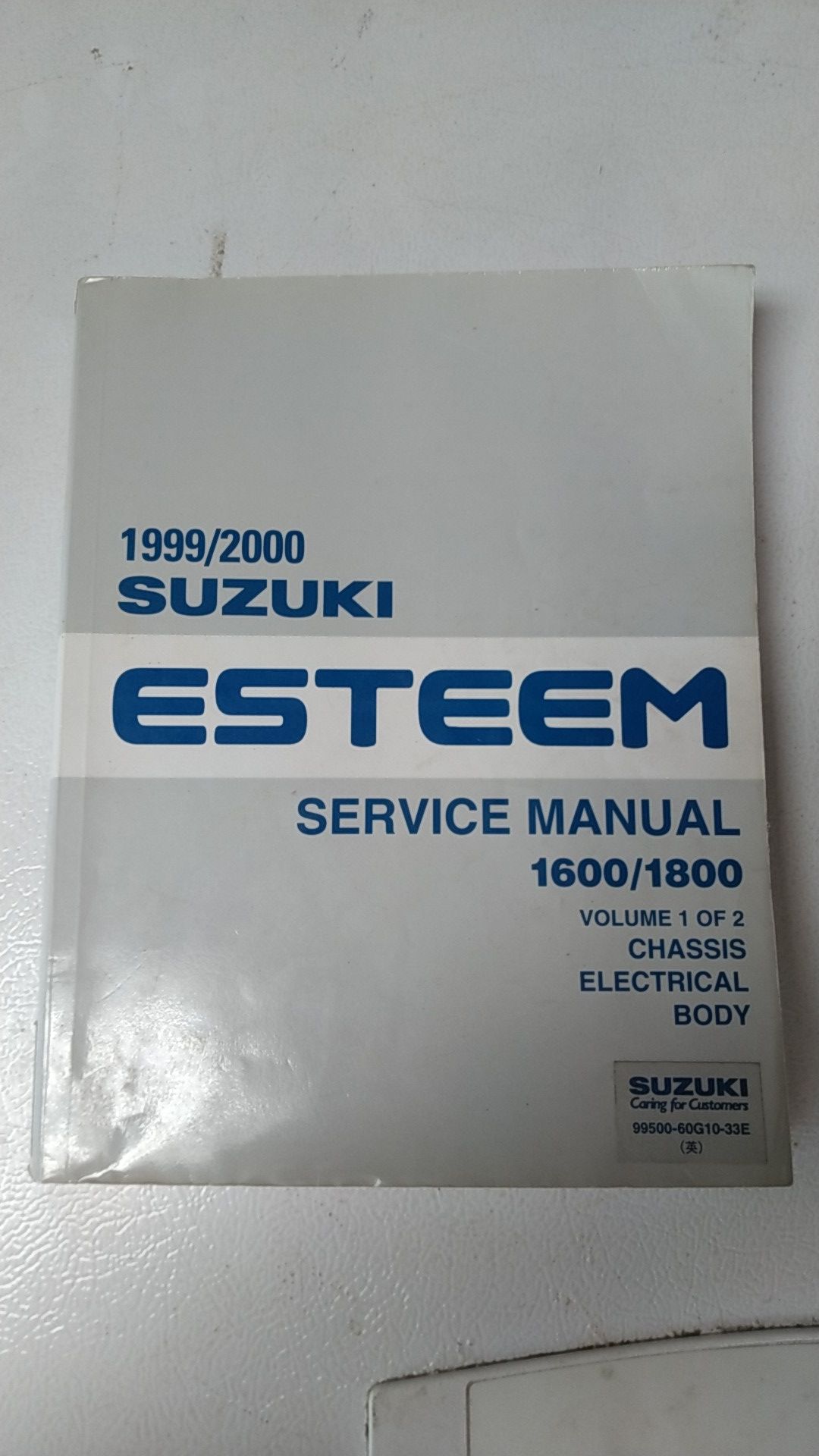 Suzuki Esteem Service Manuals