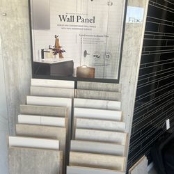 Waterproof bathroom wall panels