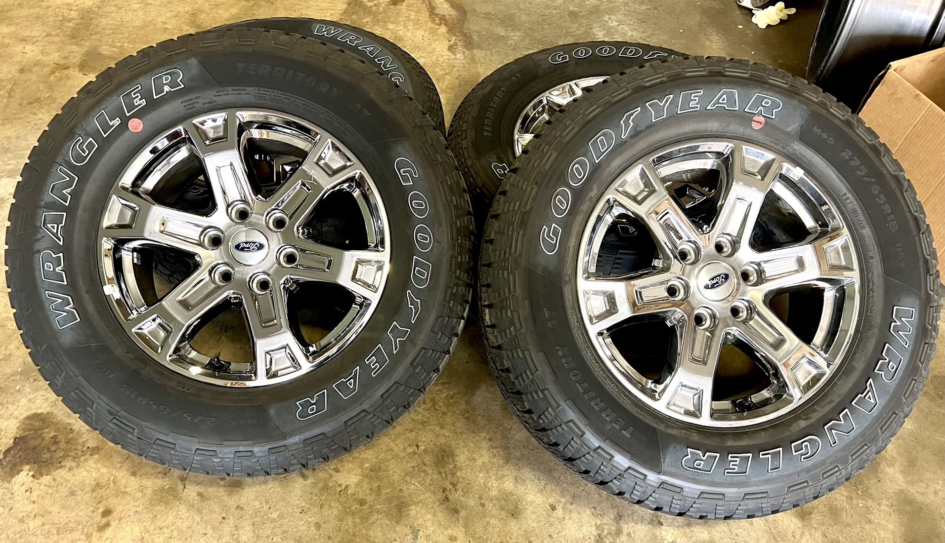 4 18” BRAND NEW 2021 Ford F150 Chrome Factory OEM Wheels Rims