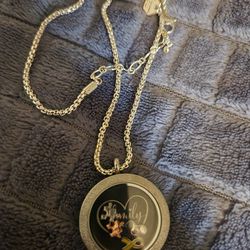 Origami Owl Necklace With Charms