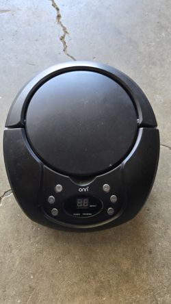 Onn Plug And Battery Radio/CD Player