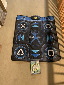 PlayStation 2 dance mat/game