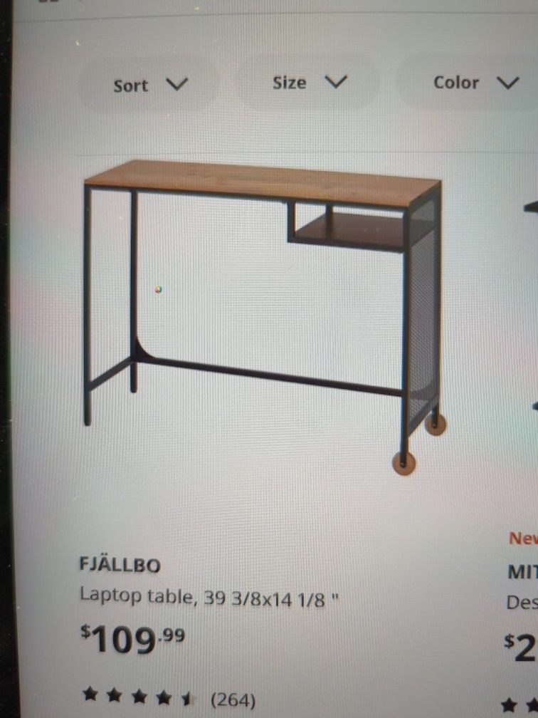 IKEA Laptop Table Fjallo