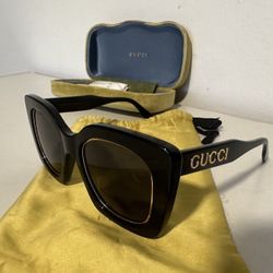 Gucci Sunglasses Black Cat Eyes (Need Gone Best Offer)