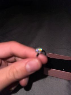 VVS GRA MOISSANITE STUD RING DIAMOND TESTER APPROVED