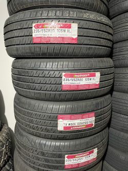 235/55/20 LANSPIDER 4 new tires installed 🤝✅🔥