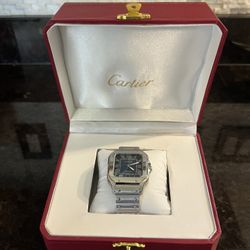 Blue Cartier Watch
