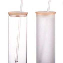 20 Oz SUblimation Glass Tumbler 