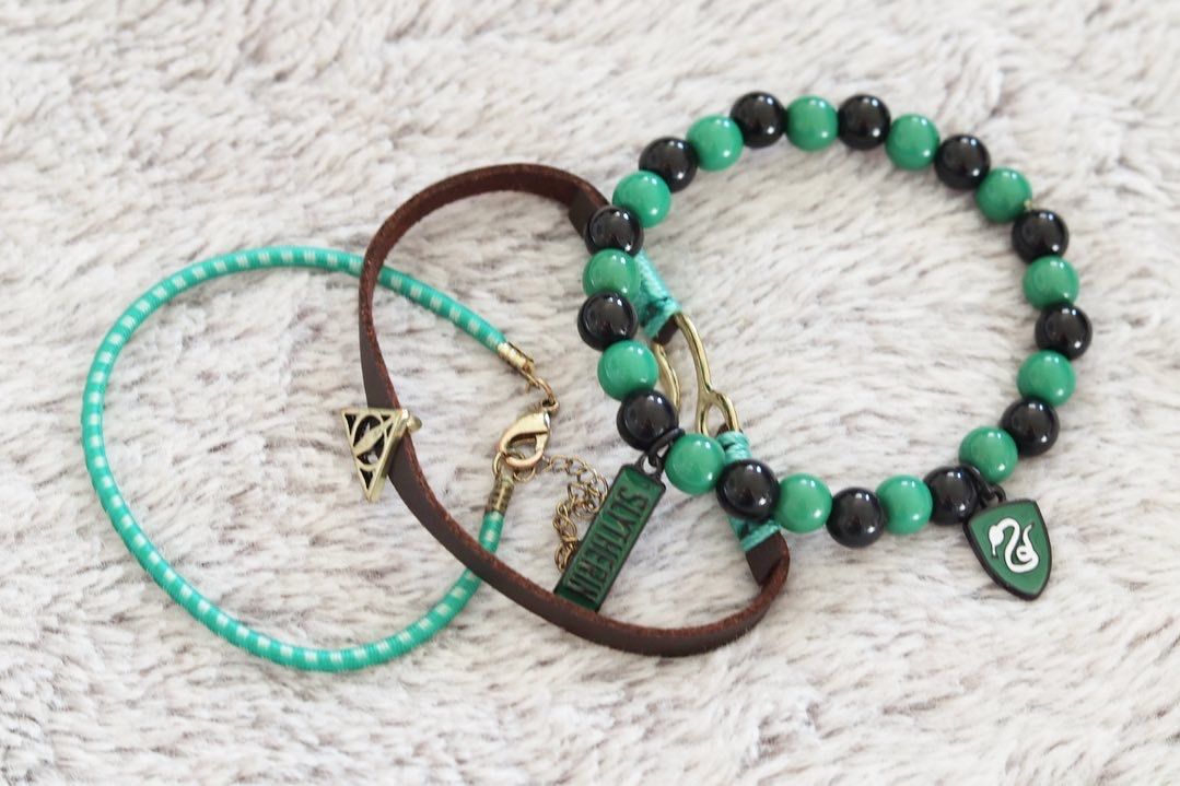 Slytherin Bracelet Set