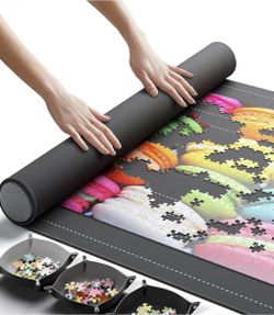 New In Box! Newverest (46”x26”) 1000pc Rubber Roll Up Mat $25 (#1067)