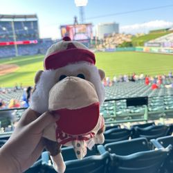 Rally Monkey Hand Puppet