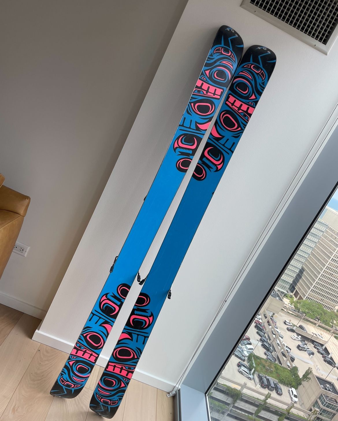 2011 K2 ObSETHed Ski (size-189) + Marker Griffon Schizo Ski Bindings