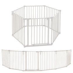 North States Superyard 3-in-1 Metal Play Yard / Baby Gate - 6 Panel