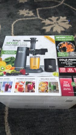 Ninja never clog cold press juicer
