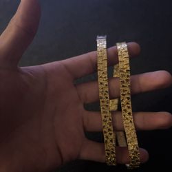 Gold Nugget Chain 10k