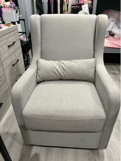 Grey nursery/rocking chair