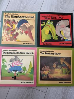Douglas the Elephant Lot of 4 Children’s Books