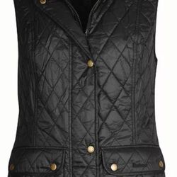 Barbour Cavalry Gilet Women's Vest Black Color US Size 8 