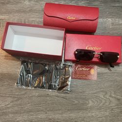 Cartier Sunglasses And Chromhearts Glasses