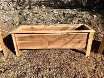 4ft Raised Cedar Planter Boxes 🍇🌼🍓🍅🥦