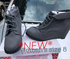 New grey booties