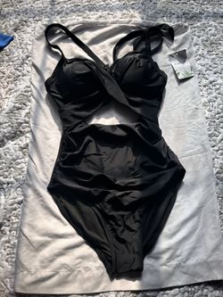 Black One Piece Bathing Suit