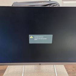 HP Desktop Monitor 27" Size