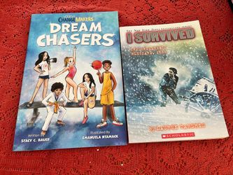 Young Change Makers Dream Chasers and I Survived The Children's Blizzard, 1888 Books!