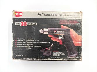 WEN 38 Special 3/8" Cordless Drill & Screwdriver