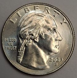 2023 D Quarter Eleanor Roosevelt Crack on Hat