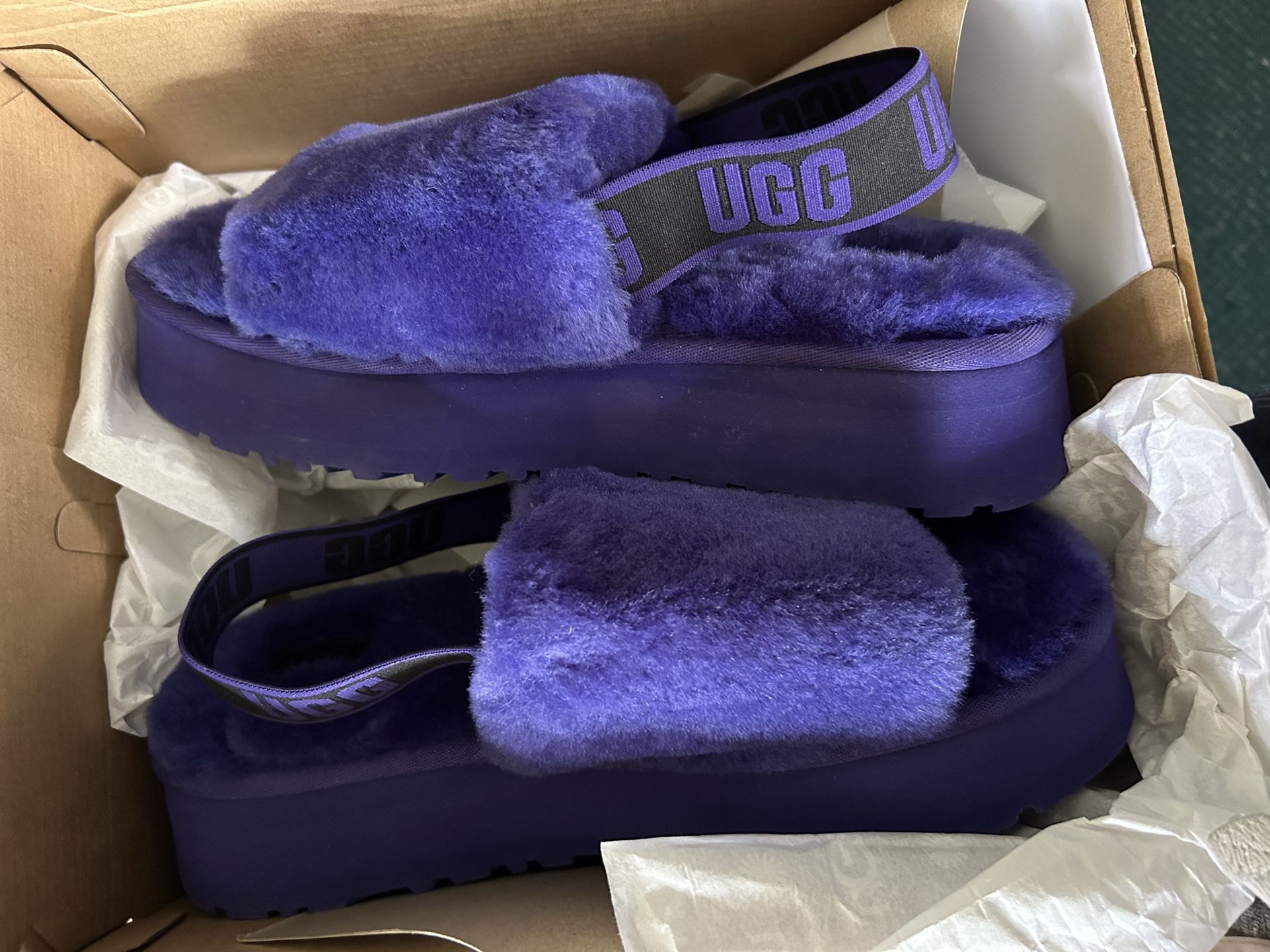 UGG Fuzzy Slippers