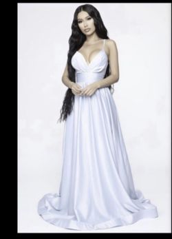 Fashion nova baby blue maxi dress