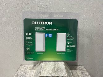 NEW Lutron Sunnata LED+ Multi-Location Dimmer Kit White STCL-153MRH-WH 3-Way