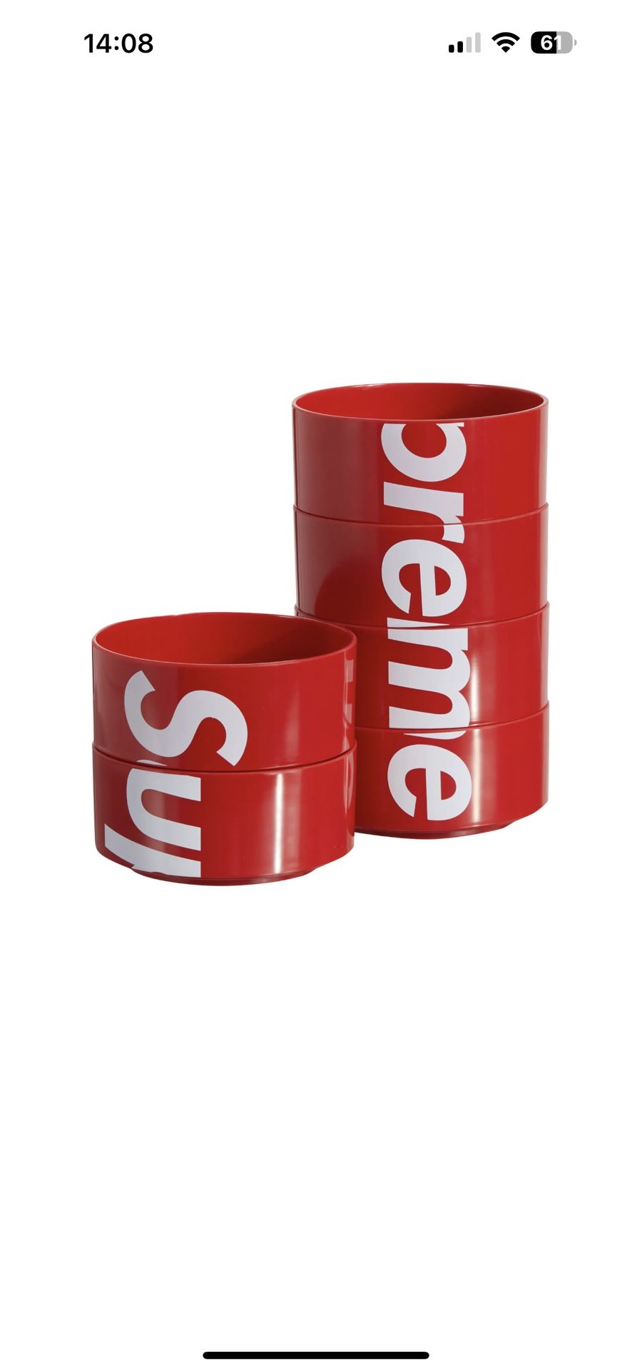 Supreme Heller Bowls (Set Of 6)
