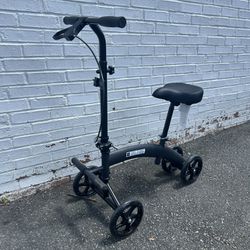 MEDLINE Seated Mobility Knee Scooter, 8” Wheels, 300 lbs (Good condition) PICK UP IN CORNELIUS