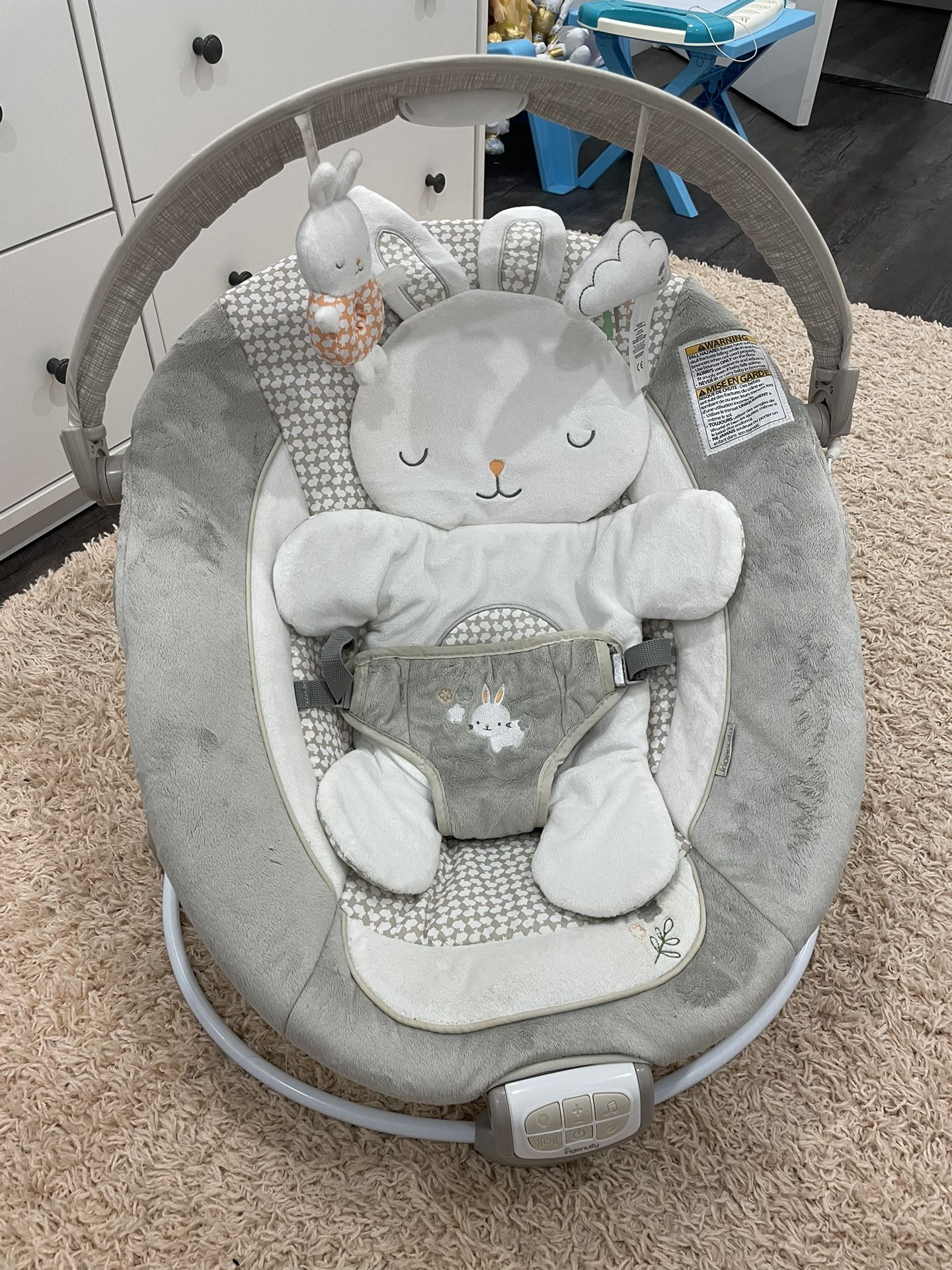Baby Bouncer/tummy Time Pillow Mat