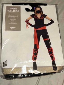Dragon fighter ninga costume
